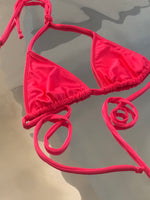 TRIÁNGULO /bikini CORAL FLUO