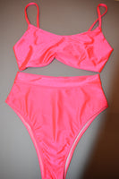 SET BIKINI CORAL FLUO