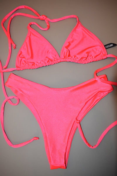 SET BIKINI CORAL FLUO